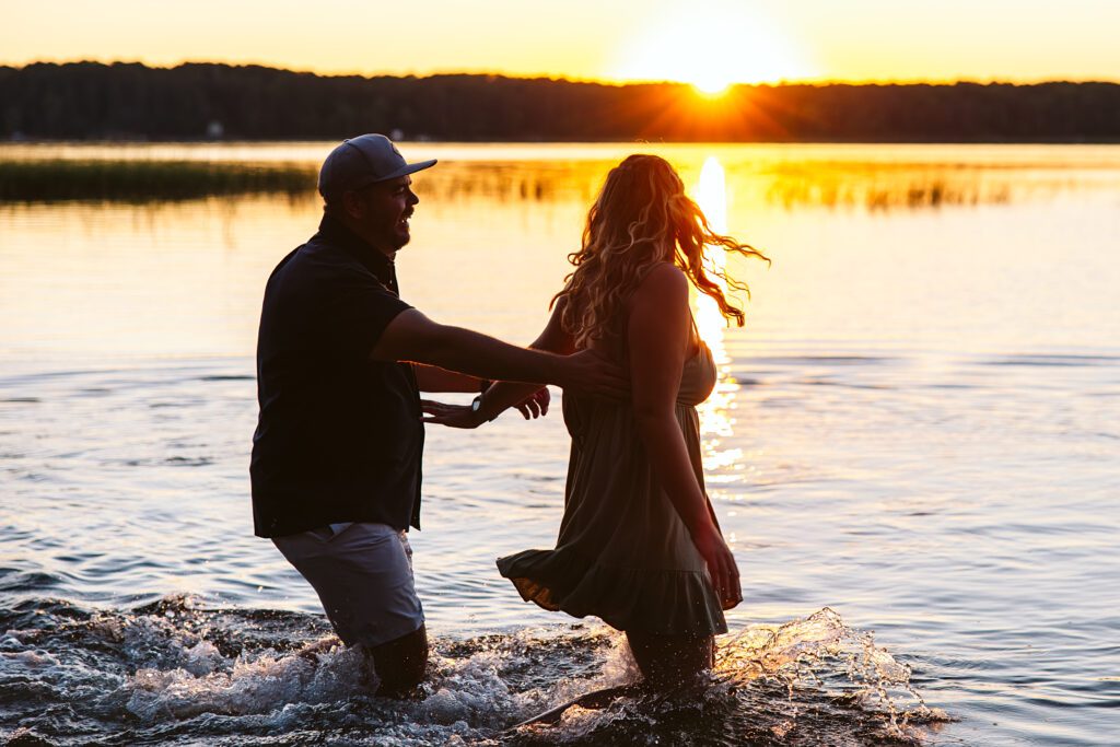 North Central Minnesota summer engagement session