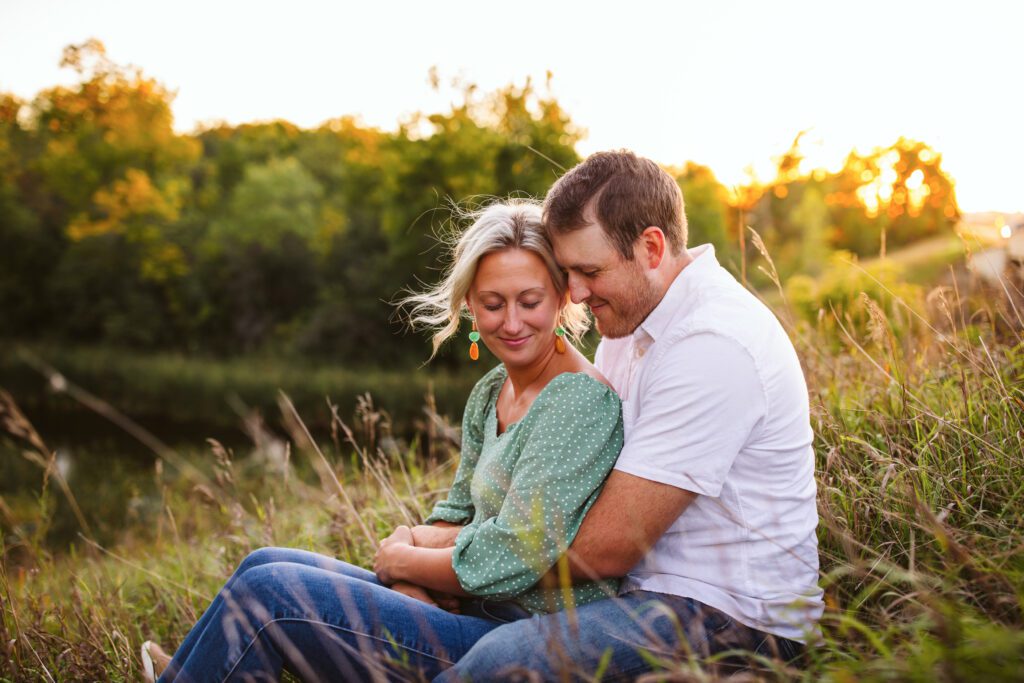 A North Central Minnesota summer engagement session by Alyssa Ashley Photography