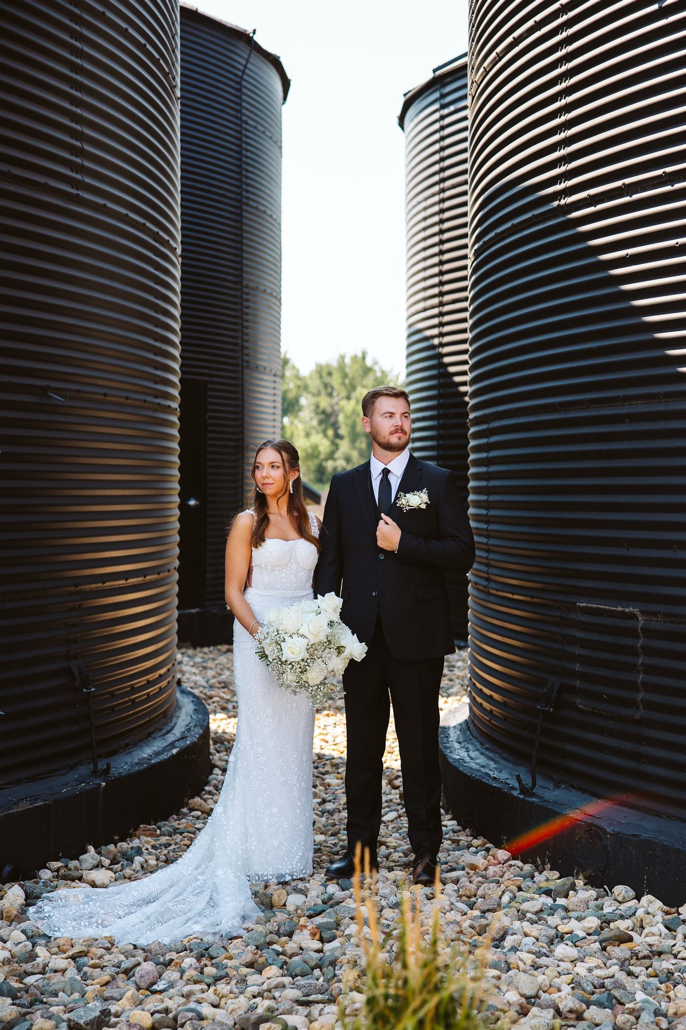 Fargo wedding photographer at The Pines