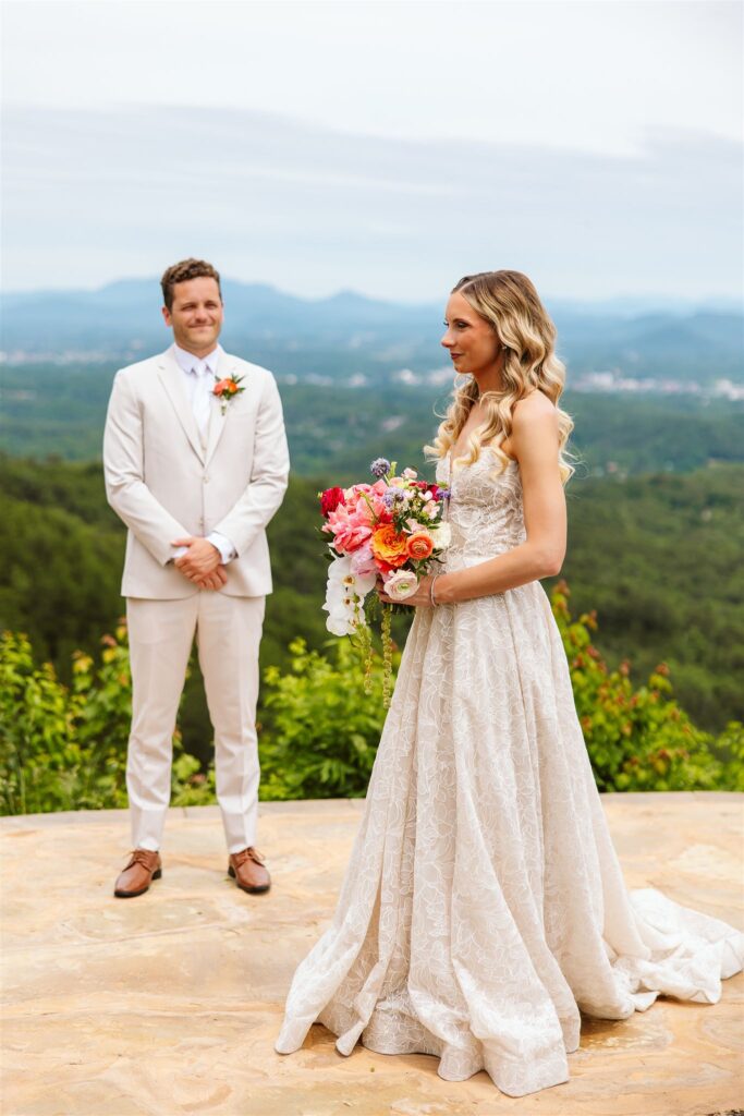Great Smoky Mountains wedding in Gatlinburg, TN photographed by Alyssa Ashley Photography
