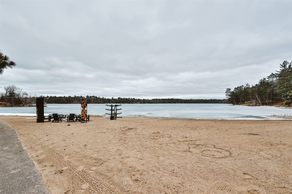 Private lake in Northern Minnesota