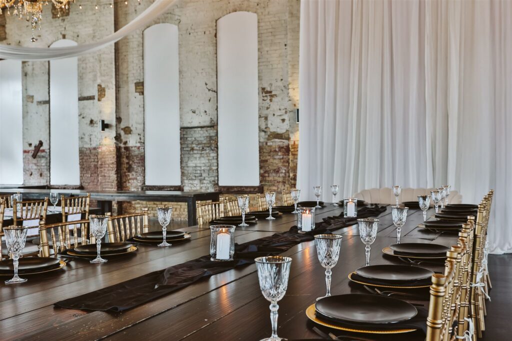 Northern Pacific Center wedding venue, photographed by Alyssa Ashley Photography